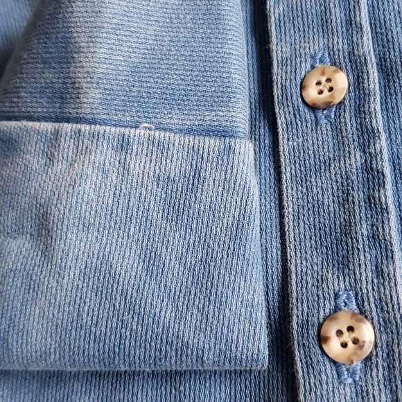 HEALTHTEX New NWOT Boys Button Shirt Ribbed Cotton Long Sleeves 4T - Picture 16 of 17